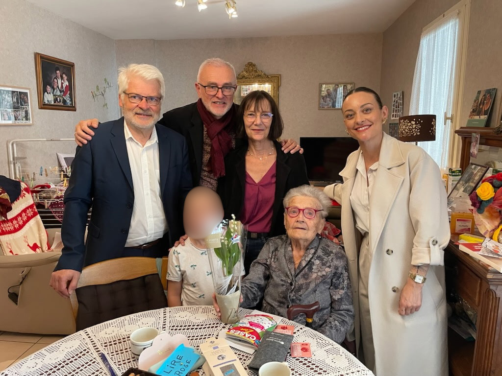 Célébrons les 102 ans de notre doyenne